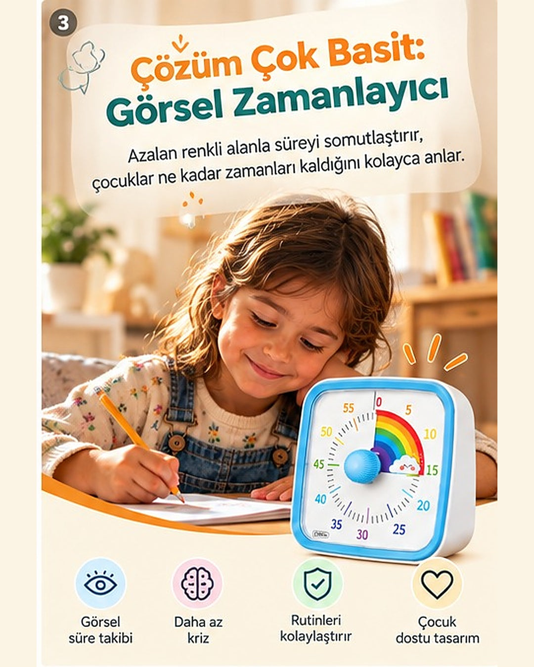 60 Dakikalık Görsel Zamanlayıcı