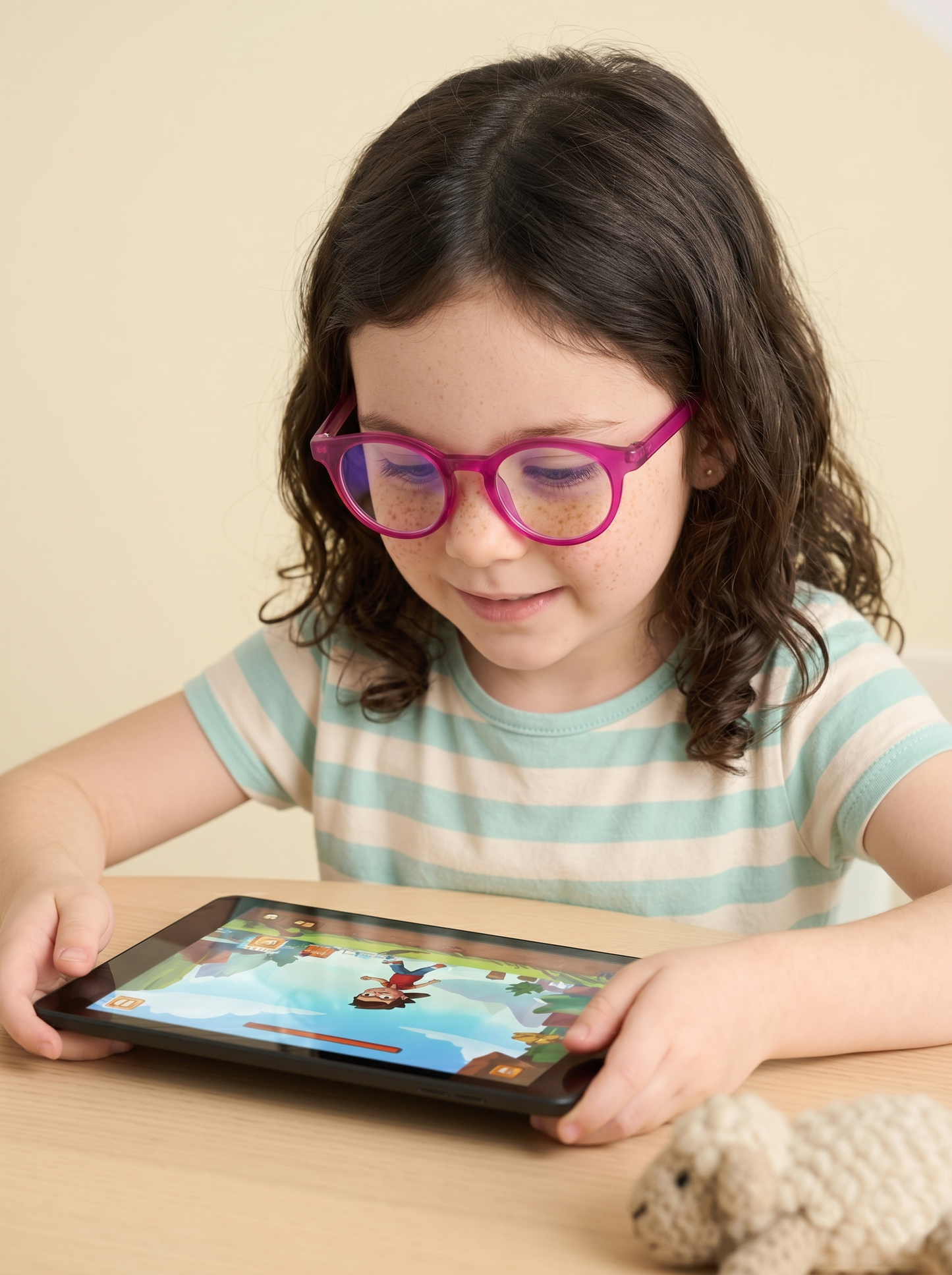 Çocuk Bilgisayar Tablet Televizyon Koruyucu Gözlük - 3-10 Yaş Çocuk