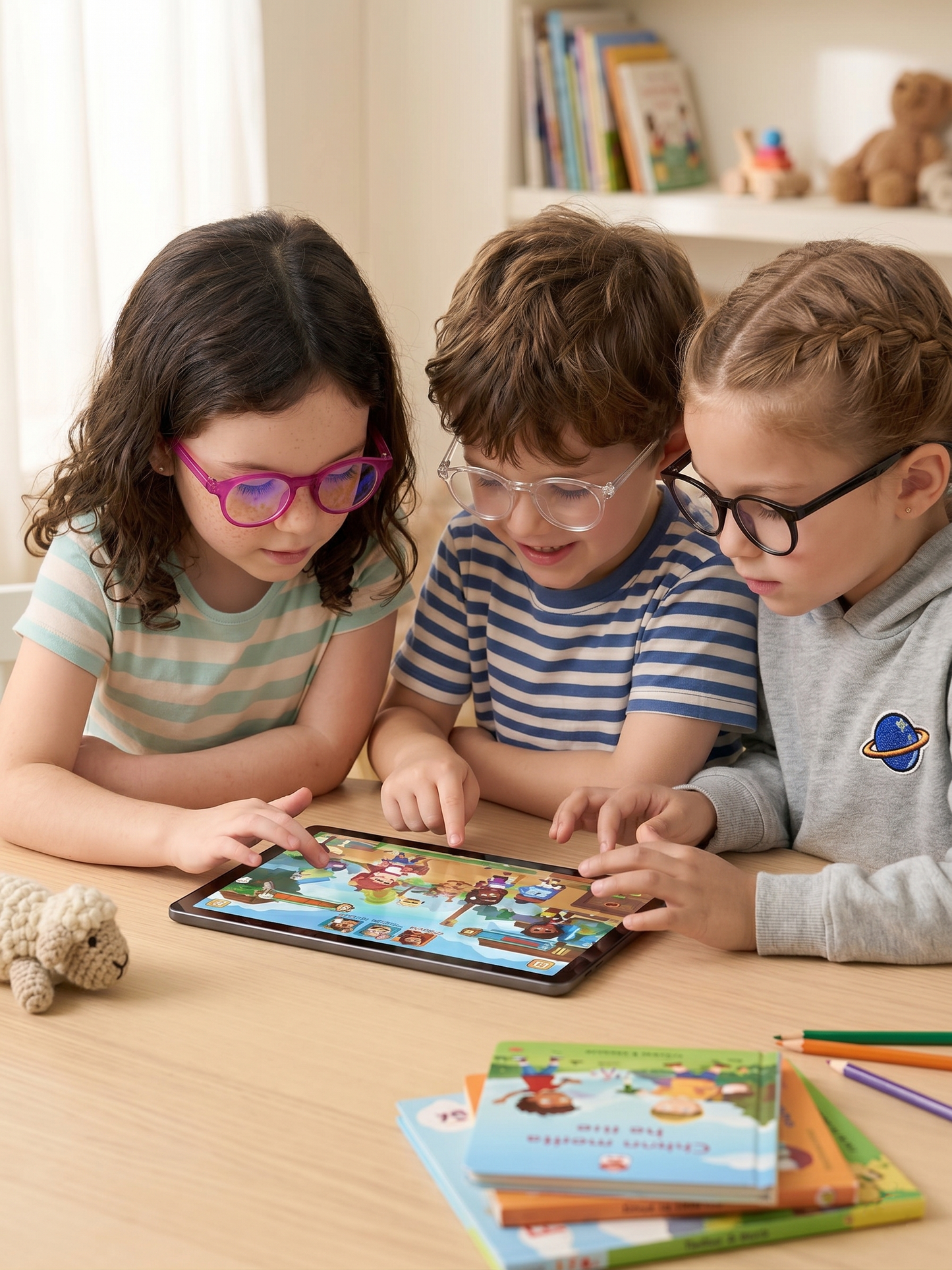Çocuk Bilgisayar Tablet Televizyon Koruyucu Gözlük - 3-10 Yaş Çocuk